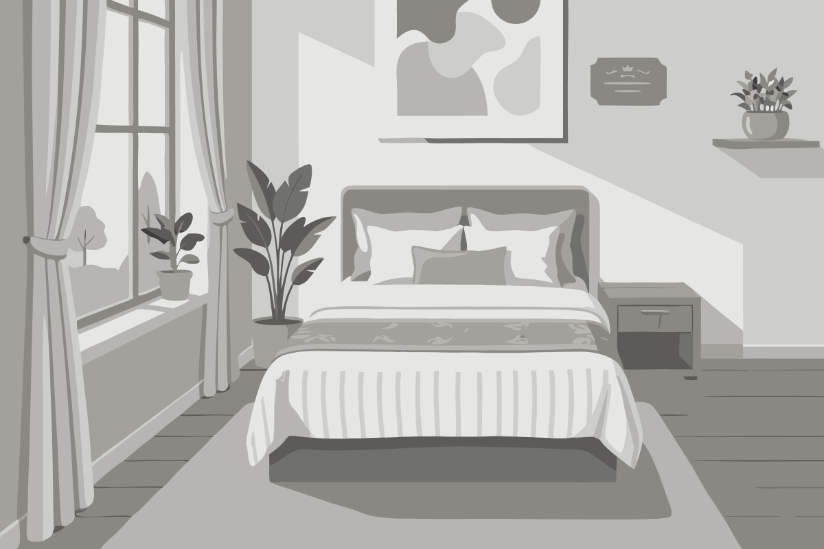 Chambre Double - Vue sur Jardin